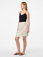 Pieces Pia Mini Skirt - Birch/Black